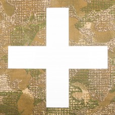 Магнитная наклейка "Крест ВСУ"