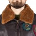 Купити Куртка льотна шкіряна Sturm Mil-Tec "Flight Jacket Top Gun Leather with Fur Collar" від виробника Sturm Mil-Tec® в інтернет-магазині alfa-market.com.ua  