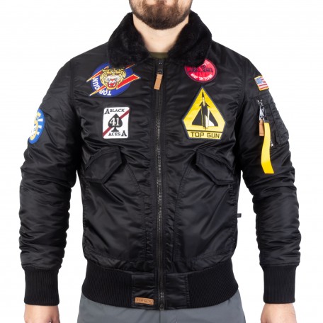Куртка летная демисезонная Sturm Mil-Tec "Flight Jacket Top Gun Aie Force"