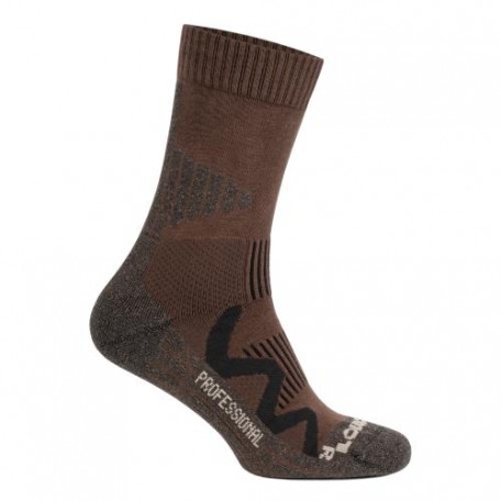 Носки треккинговые "Lowa 3-Season Pro" Dark Brown