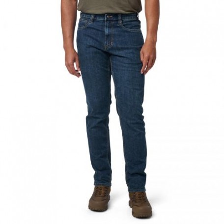 Брюки тактические джинсовые 5.11 Tactical® "Defender-Flex Slim Jeans" Basic Blue Wash
