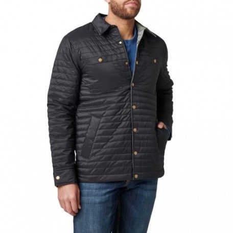 Куртка демисезонная двухсторонняя 5.11 Tactical® "Dylan Reversible PrimaLoft® Shirt Jacket" Black