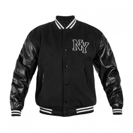 Куртка демисезонная Sturm Mil-Tec® "NY Baseball Jacket with Patch" Black