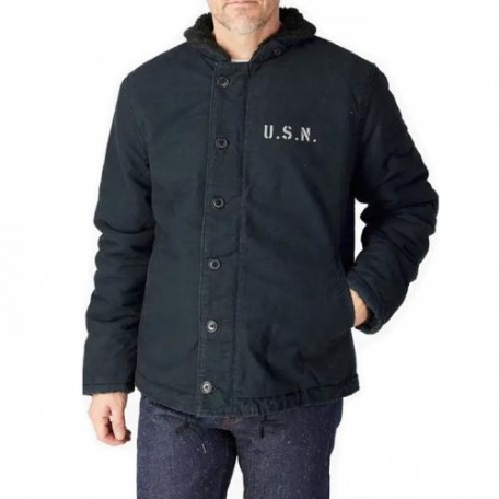 Куртка зимняя Sturm Mil-Tec® "US Navy Deck Jacket N-1" Dark Navy