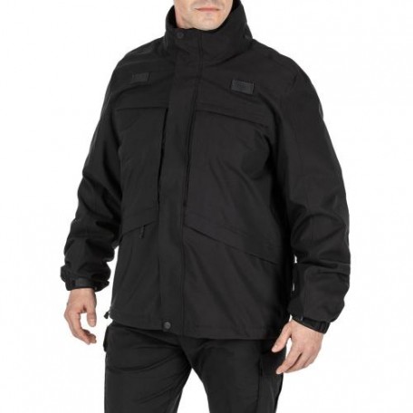 Куртка тактическая демисезонная "5.11 Tactical 3-in-1 Parka 2.0 Tall" Black