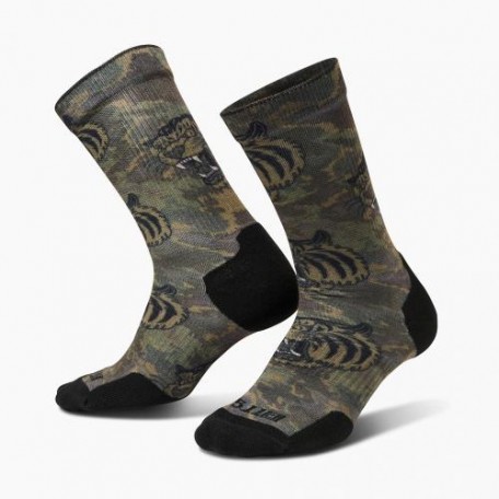 Носки "5.11 Tactical® Sock & Awe Tiger Axe" Covert Green