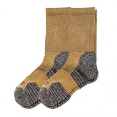 Шкарпетки тактичні "5.11 Tactical® Duty Ready Ultra Crew Socks" (2 пари) US Dark Coyote