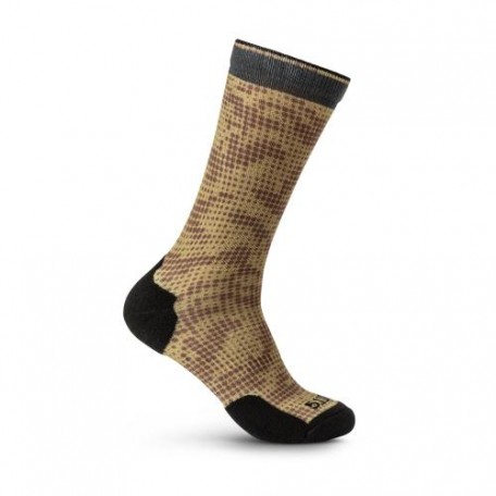 Носки "5.11 Tactical Sock & Awe Digi Camo" Brown