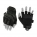 Купить Перчатки тактические Mechanix "M-Pact® Fingerless Covert Gloves" Black от производителя Mechanix Wear® в интернет-магазине alfa-market.com.ua  
