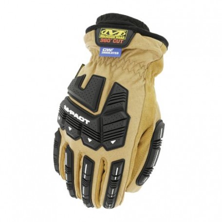 Перчатки тактические зимние Mechanix® "Coldwork™ Leather M-Pact® Insulated Driver F9-360 Gloves" Brown