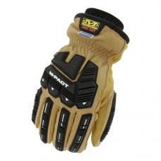 Перчатки тактические зимние Mechanix® "Coldwork™ Waterproof Leather M-Pact® Driver F9-360 Gloves" Tan/Black
