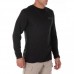 Купить Реглан 5.11 Tactical "Triblend Legacy Long Sleeve Tee" Black Heather от производителя 5.11 Tactical® в интернет-магазине alfa-market.com.ua  