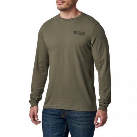Реглан 5.11 Tactical® "Served Fresh Long Sleeve" RANGER GREEN