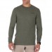 Купить Реглан 5.11 Tactical "Triblend Legacy Long Sleeve Tee" Military Green Heather от производителя 5.11 Tactical® в интернет-магазине alfa-market.com.ua  
