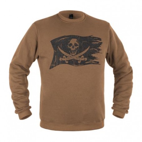 Свитшот зимний "Jolly Roger" Coyote Brown