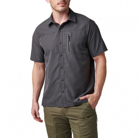 Рубашка тактическая "5.11 Tactical® Marksman Utility Short Sleeve Shirt" Volcanic