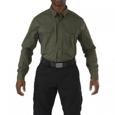 Рубашка тактическая "5.11 Tactical® Stryke® Long Sleeve Shirt" TDU Green