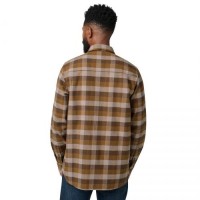 Сорочка тактична "5.11 Tactical® Lester Flannel Plaid Long Sleeve Shirt" Dark Earth Check