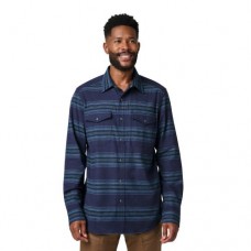 Рубашка тактическая "5.11 Tactical® Austin Flannel" Pacific Navy Stripe