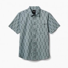 Рубашка тактическая "5.11 Tactical® Wyatt Print Short Sleeve Shirt" Blue Agave Knife