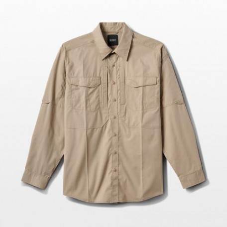 Рубашка тактическая "5.11 Tactical® Stryke® Long Sleeve Shirt" Silver Tan