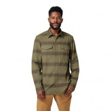 Рубашка тактическая "5.11 Tactical® Austin Flannel" Tank Green Stripe