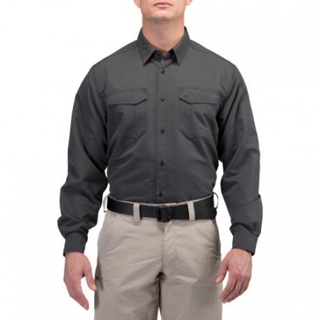 Рубашка тактическая "5.11 Tactical® Fast-Tac™ Long Sleeve Shirt" Charcoal