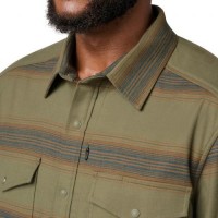 Сорочка тактична "5.11 Tactical® Austin Flannel" Tank Green Stripe