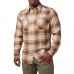 Купить Рубашка тактическая "5.11 Tactical® Silverwood Flannel Plaid Long Sleeve Shirt" Sand Dune Plaid от производителя 5.11 Tactical® в интернет-магазине alfa-market.com.ua  
