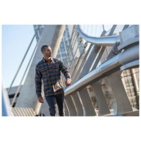 Сорочка тактична "5.11 Tactical® Lester Flannel Plaid Long Sleeve Shirt" Dark Earth Check