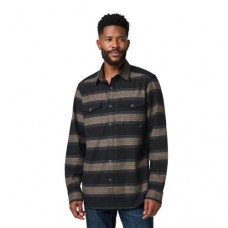 Рубашка тактическая "5.11 Tactical® Austin Flannel" Black Stripe