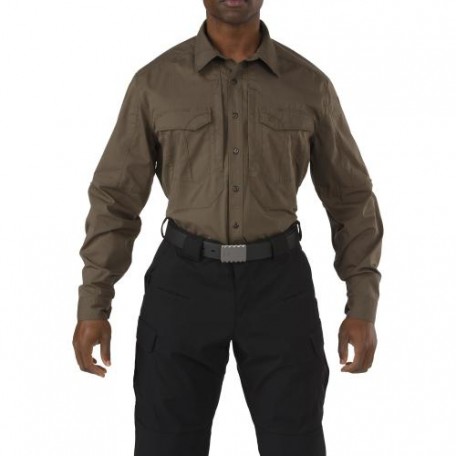Рубашка тактическая "5.11 Tactical® Stryke® Long Sleeve Shirt" Tundra