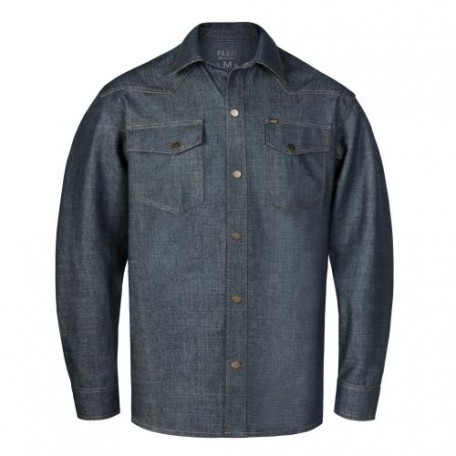 Рубашка полевая "FABRI" denim Navy Melange Denim