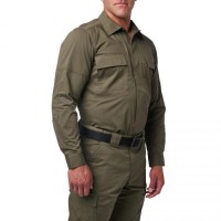 Рубашка тактическая "5.11 Tactical® Flex-Tac® TDU® Ripstop Long Sleeve Shirt" RANGER GREEN