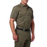 Рубашка тактическая "5.11 Tactical® Flex-Tac® TDU® Ripstop Short Sleeve Shirt" RANGER GREEN