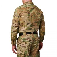 Рубашка тактическая "5.11 Tactical® Flex-Tac® TDU® MultiCam® Ripstop Long Sleeve Shirt" Multicam