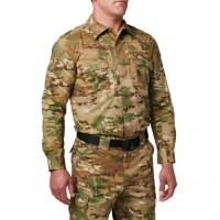 Рубашка тактическая "5.11 Tactical® Flex-Tac® TDU® MultiCam® Ripstop Long Sleeve Shirt" Multicam