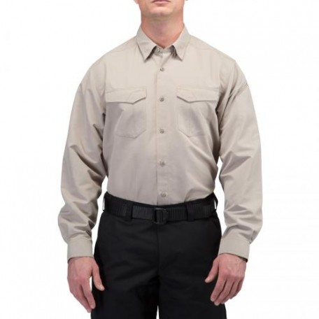 Рубашка тактическая "5.11 Tactical Fast-Tac Long Sleeve Shirt" Khaki