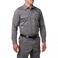 Рубашка тактическая "5.11 Tactical® Flex-Tac® TDU® Ripstop Long Sleeve Shirt" Storm