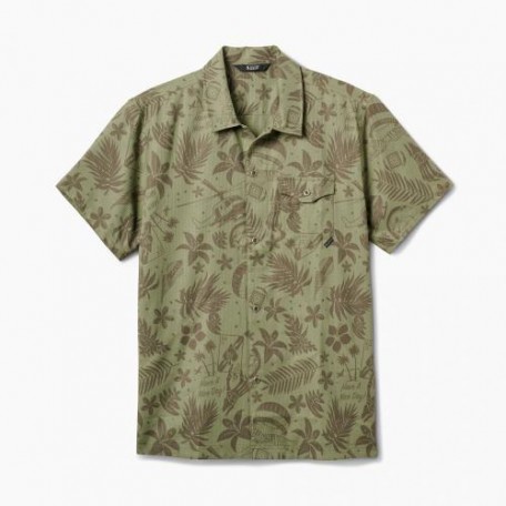 Рубашка тактическая "5.11 Tactical® Oscar Short Sleeve Shirt" Ranger Green Tropical
