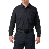 Рубашка тактическая "5.11 Tactical® Flex-Tac® TDU® Ripstop Long Sleeve Shirt" Dark Navy