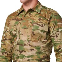 Рубашка тактическая "5.11 Tactical® Flex-Tac® TDU® MultiCam® Ripstop Long Sleeve Shirt" Multicam
