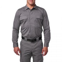 Рубашка тактическая "5.11 Tactical® Flex-Tac® TDU® Ripstop Long Sleeve Shirt" Storm