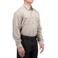 Рубашка тактическая "5.11 Tactical Fast-Tac Long Sleeve Shirt" Khaki