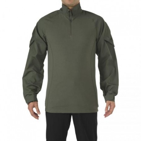 Рубашка тактическая под бронежилет "5.11 Tactical® Rapid Assault Shirt" TDU Green