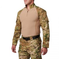 Рубашка тактическая под бронежилет "5.11 Tactical® Flex-Tac® TDU® MultiCam® Rapid Long Sleeve Shirt" Multicam