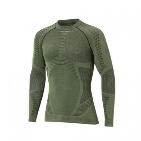 Термореглан Accapi® "XPerience Men's Long Sleeve Shirt" Military Green/Black
