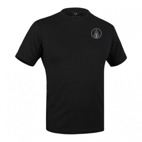 Футболка с рисунком "ВМС" Combat Black