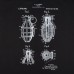 Купить Футболка с рисунком "Grenade" Combat Black от производителя P1G® в интернет-магазине alfa-market.com.ua  