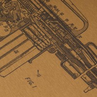 Футболка с рисунком "M-16" Coyote Brown